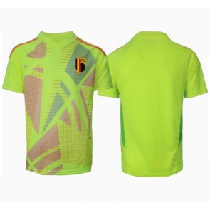 Belgija Golmanski Gostujuci Dres EP 2024 Kratak Rukavima